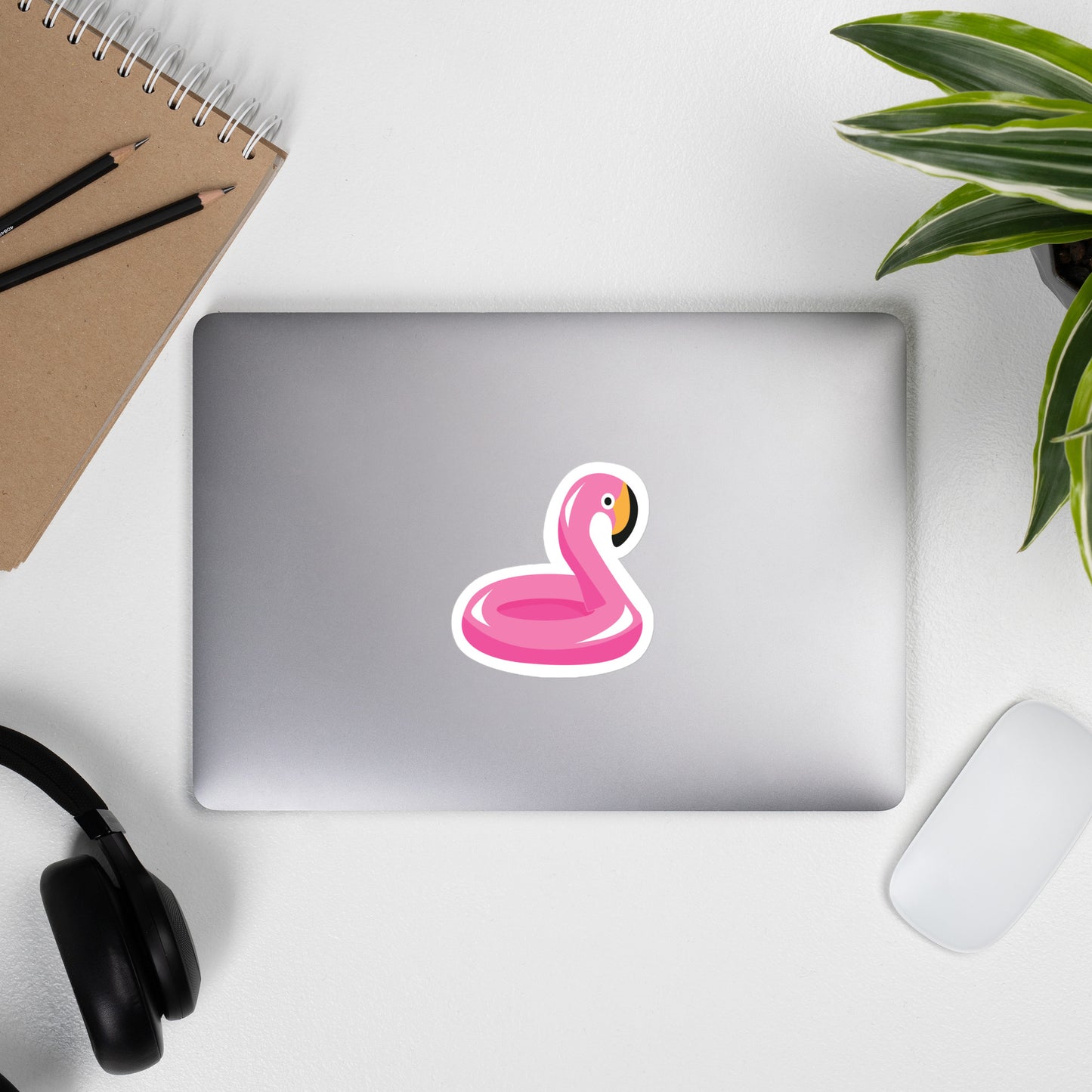 Pink Flamingo Floaty Sticker