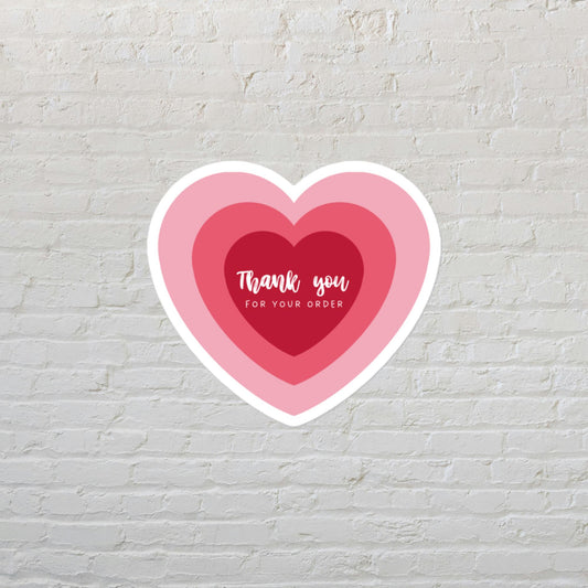 Thank you for your order - Triple hearts