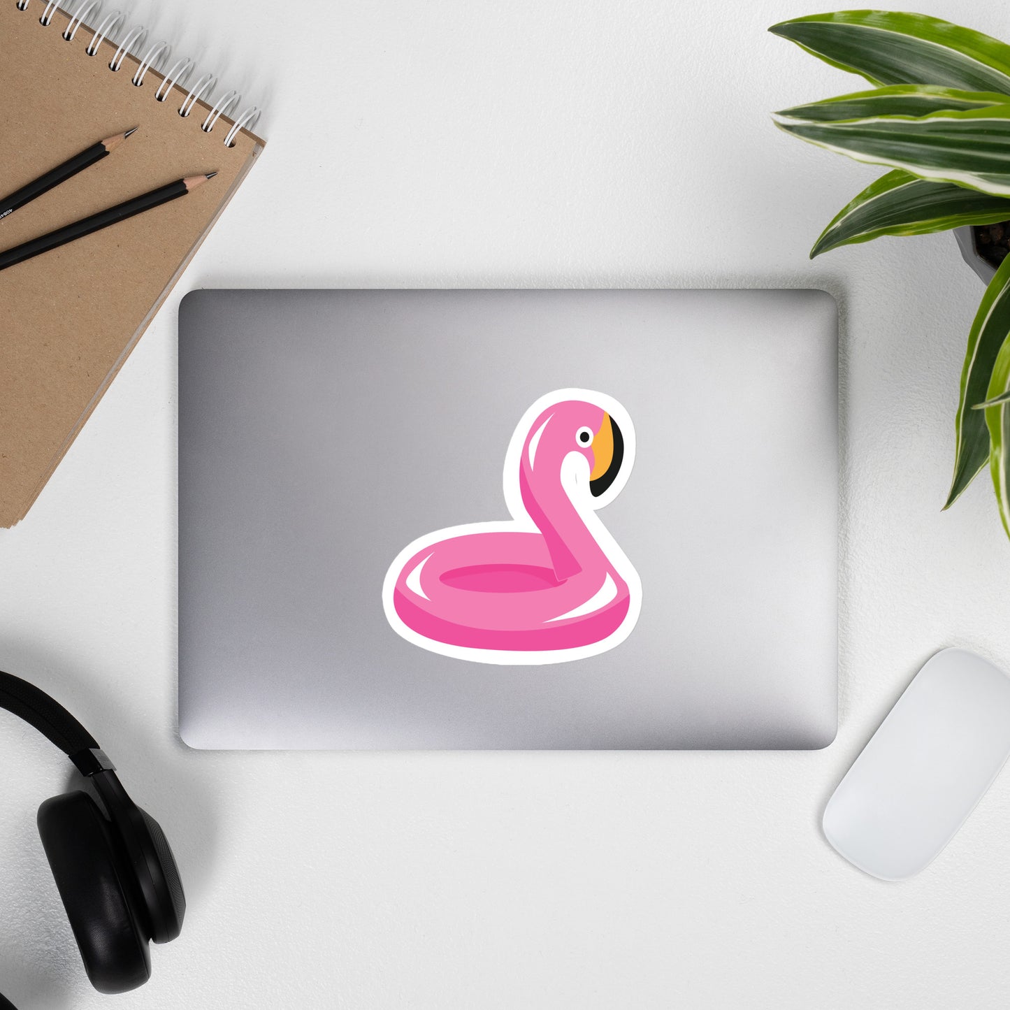 Pink Flamingo Floaty Sticker